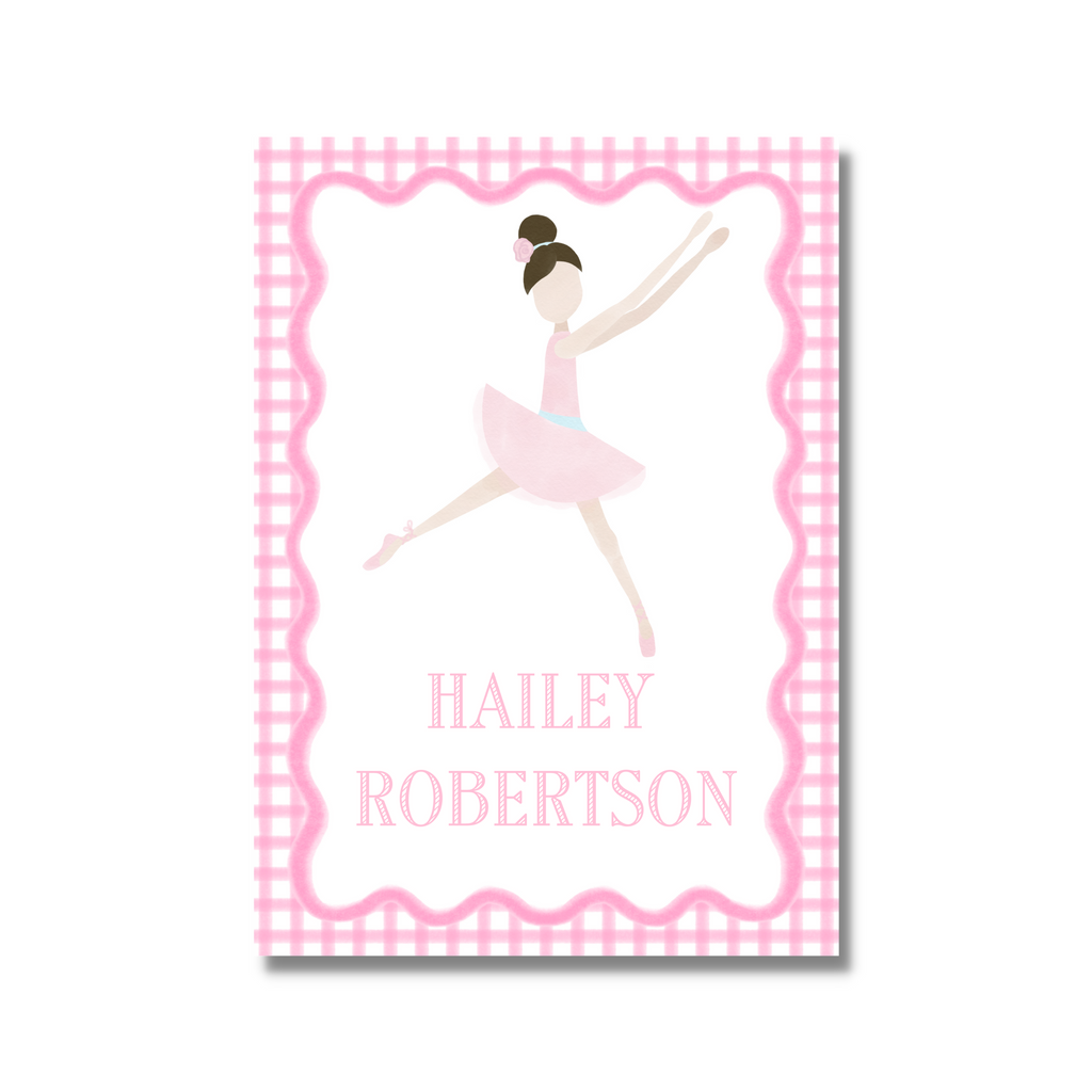 Ballerina - Luggage Tag