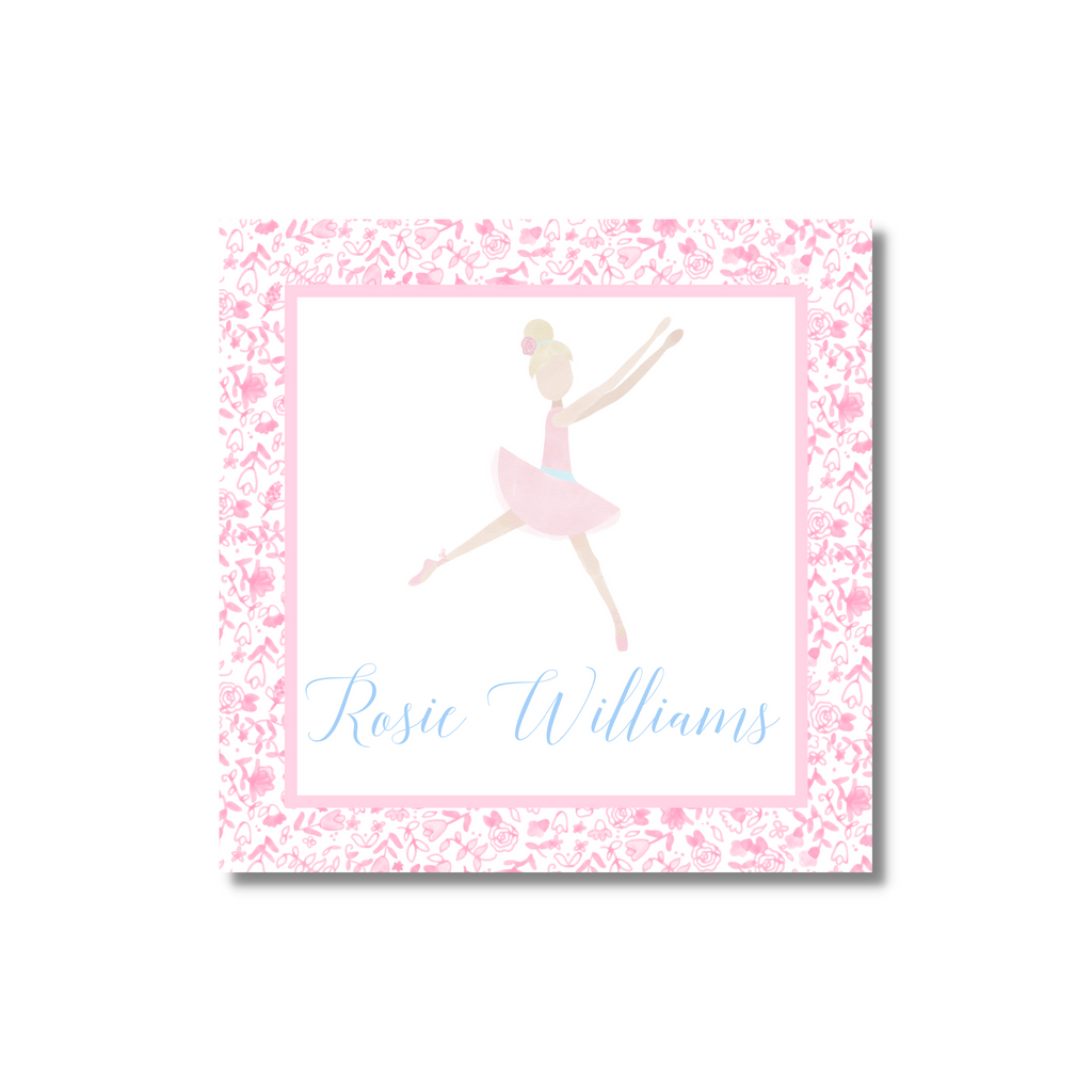 Prima Ballerina - Kids Calling Card