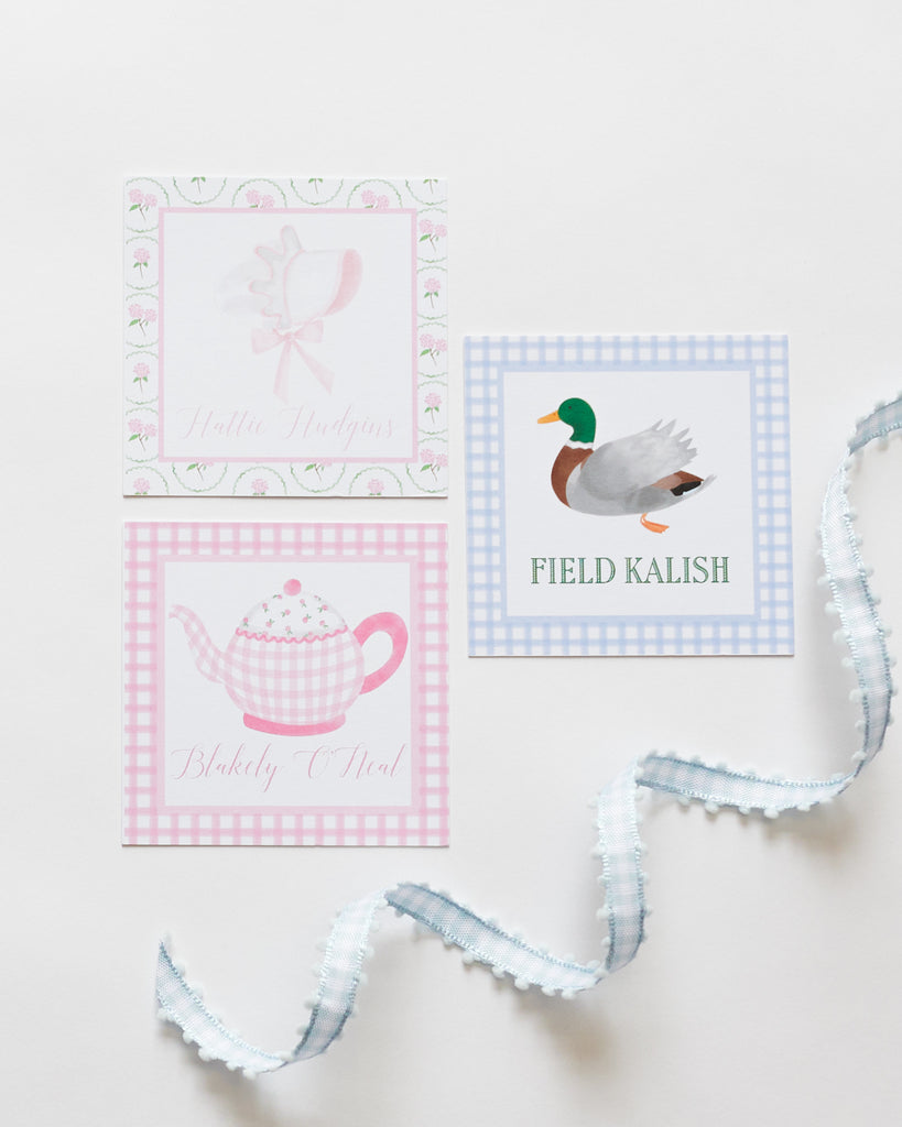 Baby Boy Duck - Kids Calling Card