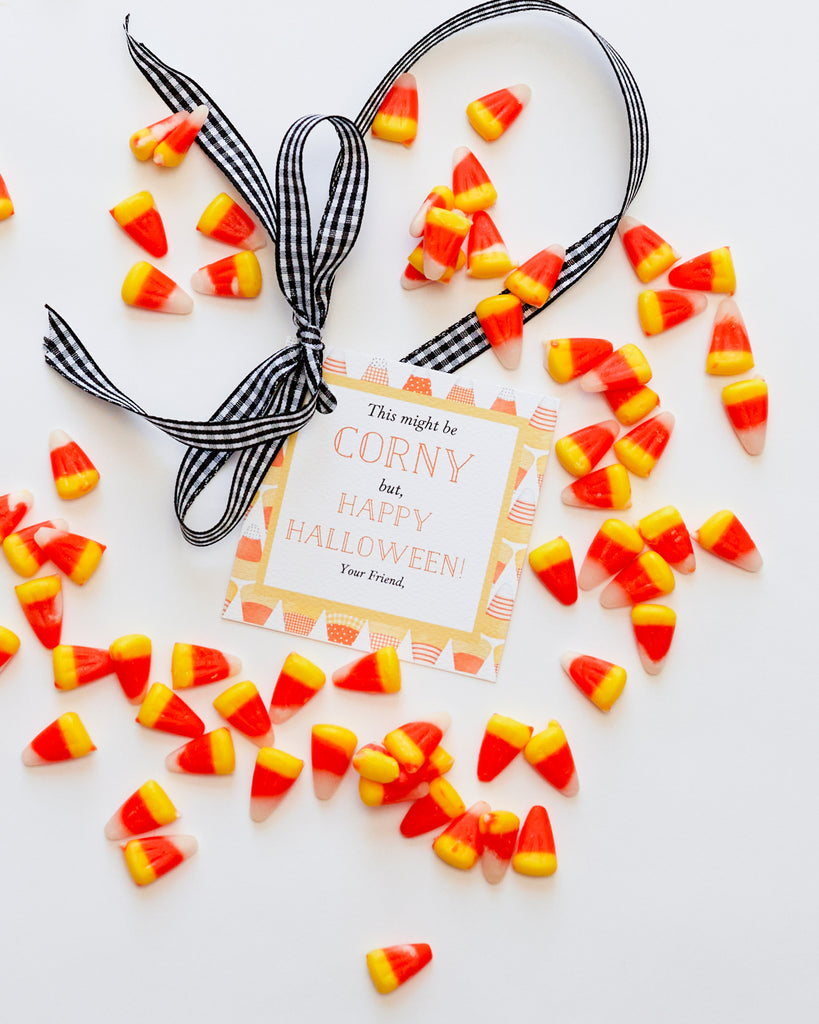 SO CORNY! - Halloween Treat Tags